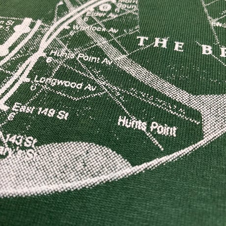”TheMap1987”  PRO CLUB 6.5oz HeavyWeight Cotton Tee  Green