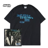 "Return Of The 90's"  6.5oz HeavyWeight S/S Tee Black