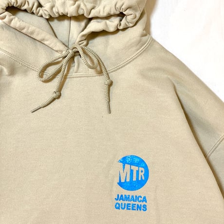 "JAMAICA QUEENS" 8oz Hoodie Sand