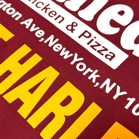 "KENNEDY FRIED CHICKEN"6.5oz HeavyWeight Tee Burgundy