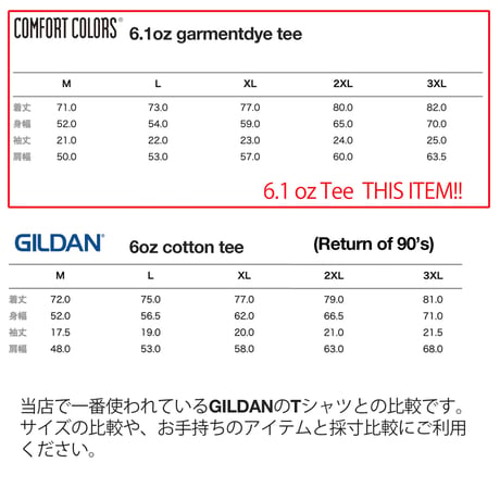 "NO SELLOUT" 6.1oz GarmentDye Tee PepperBlack