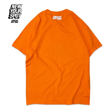 "WilletsPoint Tee" FrontPrint Orange