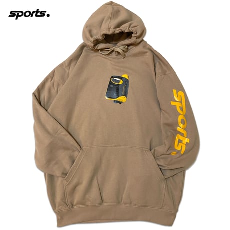 "The SPORTS" 9oz ComfortHoodie Khaki