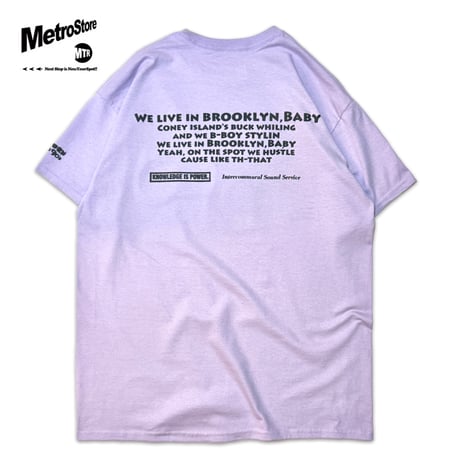 ”Return of the 90`s" BoroughCheck 6oz US COTTON S/S Tee LightPurple