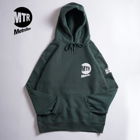 "THE HARLEM" 13.5oz HeavyWeight Hoodie Green