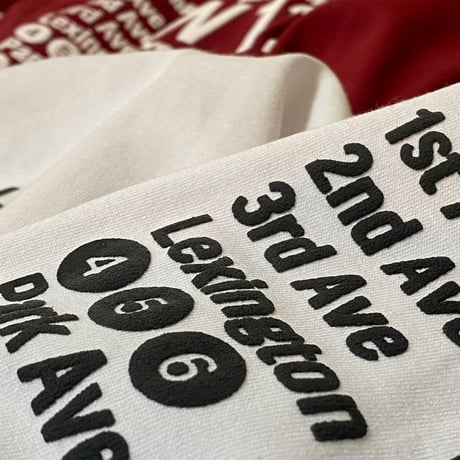 "HARLEM" 6.5oz HeavyWeight L/S Tee  White