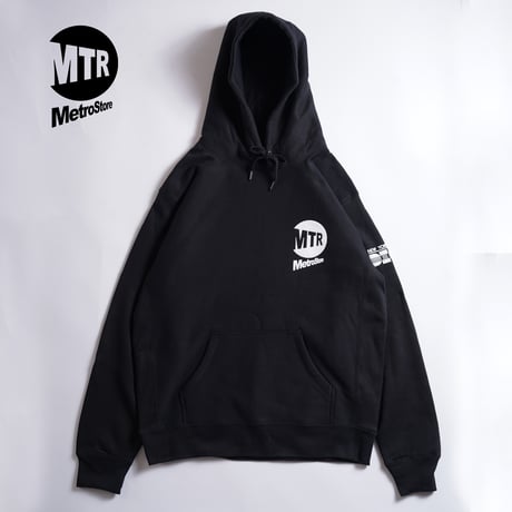 "THE HARLEM" 13.5oz HeavyWeight Hoodie BLACK