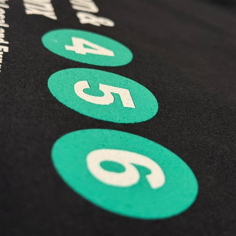 "EAST HARLEM" GarmentDyed 6.1oz Tee Black