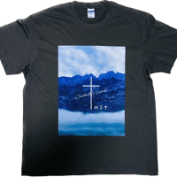 MST Keep it real BIG Tshirt(SMOKE BLACK) size XXL