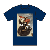 MST Napoleon&Guitar BIG Tshirt(NAVY) size XXL