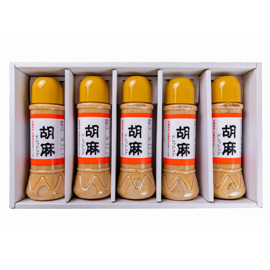 胡麻ドレッシング（390ml） 5本セット | HOTEL ICHIBATA ONLINE SHOP