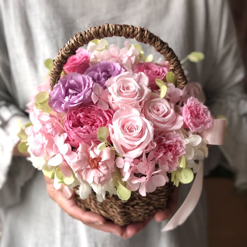 プリザーブドフラワーアレンジメント M/P | FLORIST IRIE 