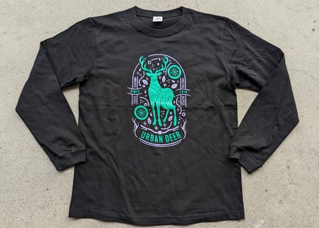 URBAN DEER MTB IS LIFE L/S TEE