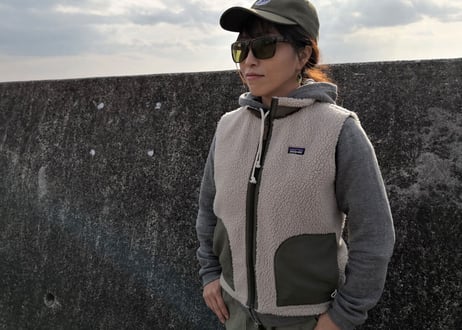 RARTS偏光レンズ×HATCH Sunny トリードベント レッドミラー