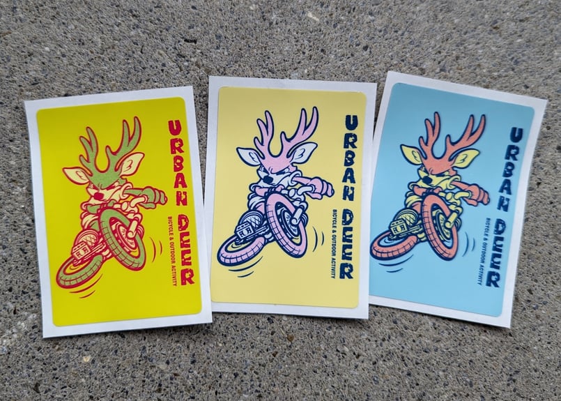 URBAN DEER URBAN DEERステッカー&キーホルダーセット | HATCH