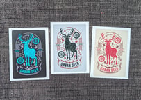 URBAN DEER  MTB IS LIFEステッカー