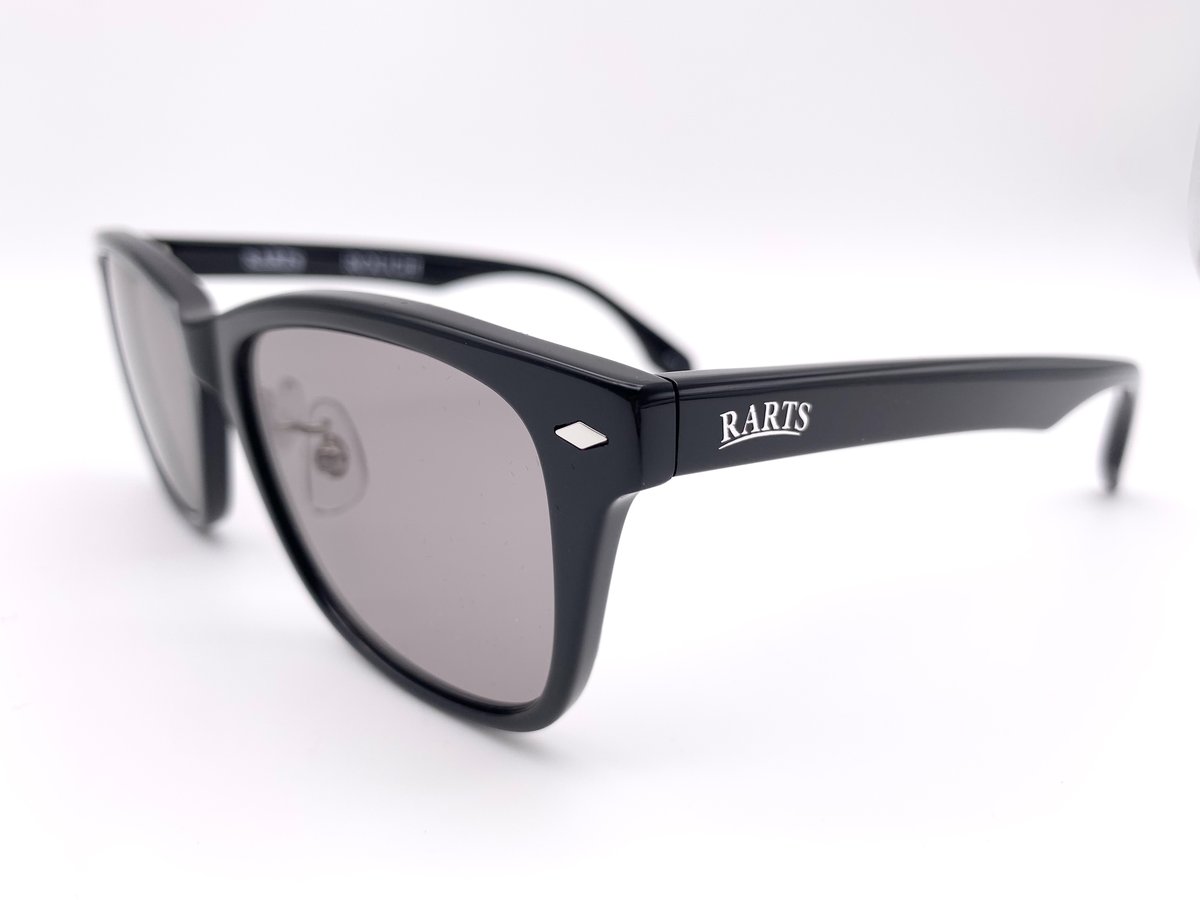 RARTS ROUGH　サングラス 受注生産】RARTS 「ROUGH」［ラフ/ブラック］【オリジナルピンオンリー