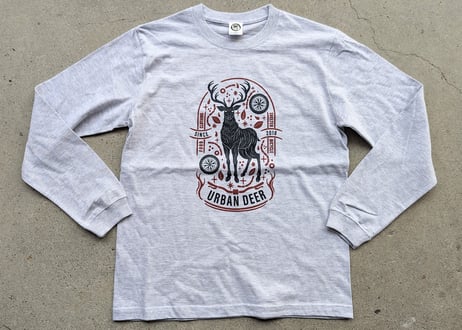 URBAN DEER MTB IS LIFE L/S TEE