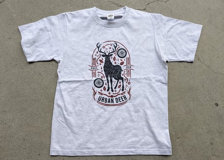 URBAN DEER MTB IS LIFE S/S TEE(サイズ 140～XXL)
