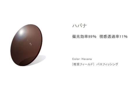 RARTS偏光レンズ×HATCH Sunny(バスフィッシング)