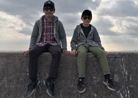 RARTS偏光レンズ×HATCH Sunny トリードベント レッドミラー