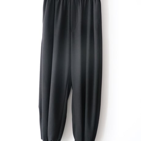 Super 120's Washable Double Jersey Easy Harem Pants     [Robes&Confections]