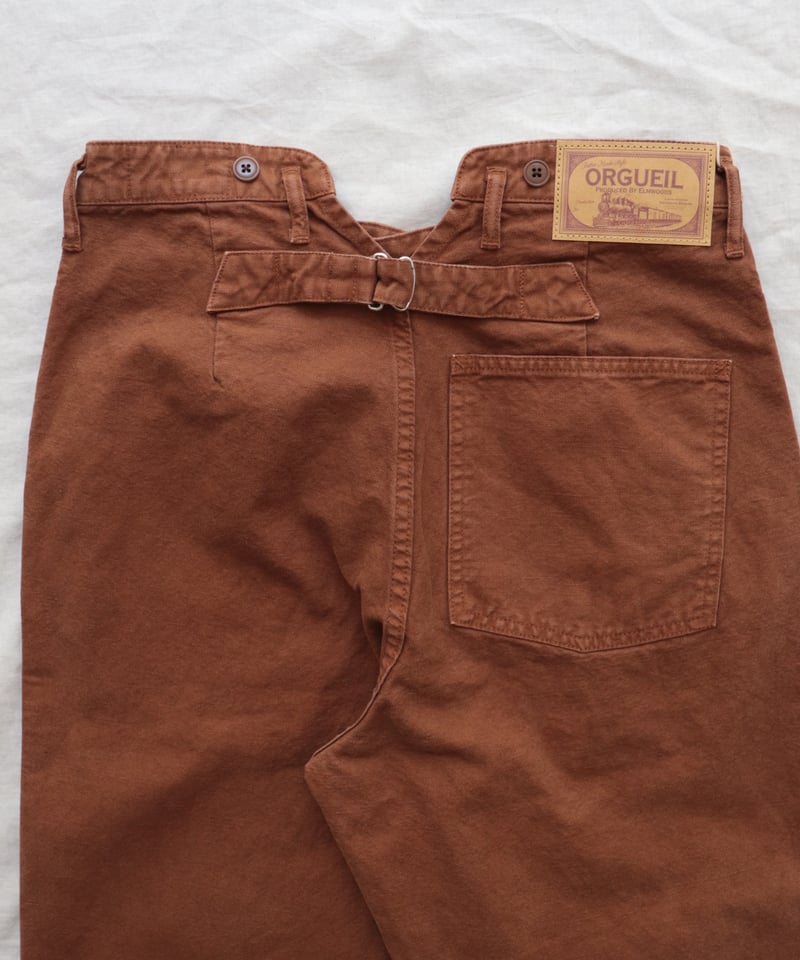 French Railroad Trousers [ORGUEIL] | NowN