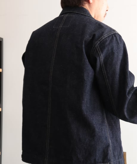 Tailor Denim Zip Jacket     [ORGUEIL]