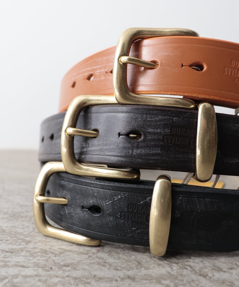 Bridle Leather Belt [ORGUEIL] | NowN