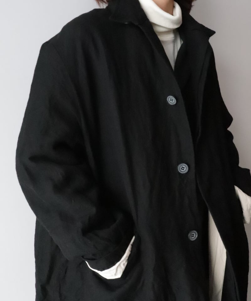 ウールリネンコート [Véritécoeur] | NowN