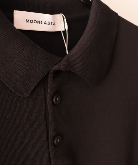 ICE COTTON POLO NECK     [MOONCASTLE]