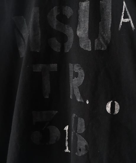 ギルダン RE-MSU 10yearsダメージ加工 ８分袖クルーT     [ARTEPOVERA]