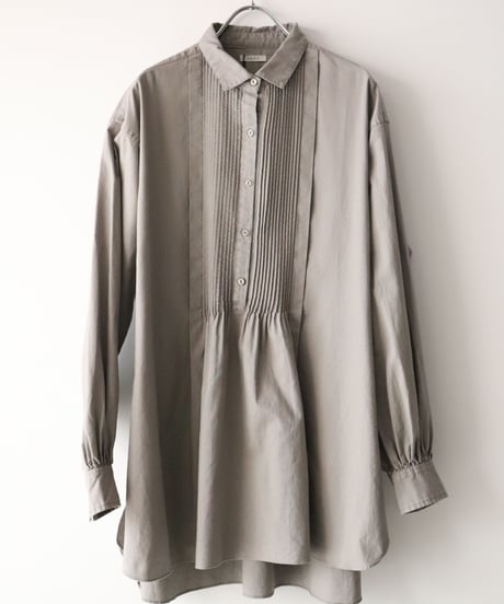PIN TUCK BLOUSE     [LENO]