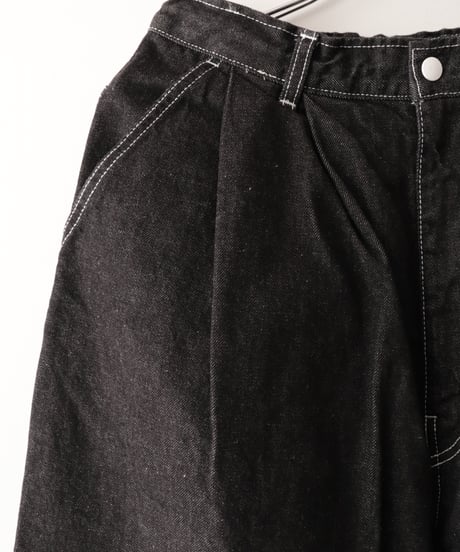 12OZ デニム２タックPT     [ARTEPOVERA]