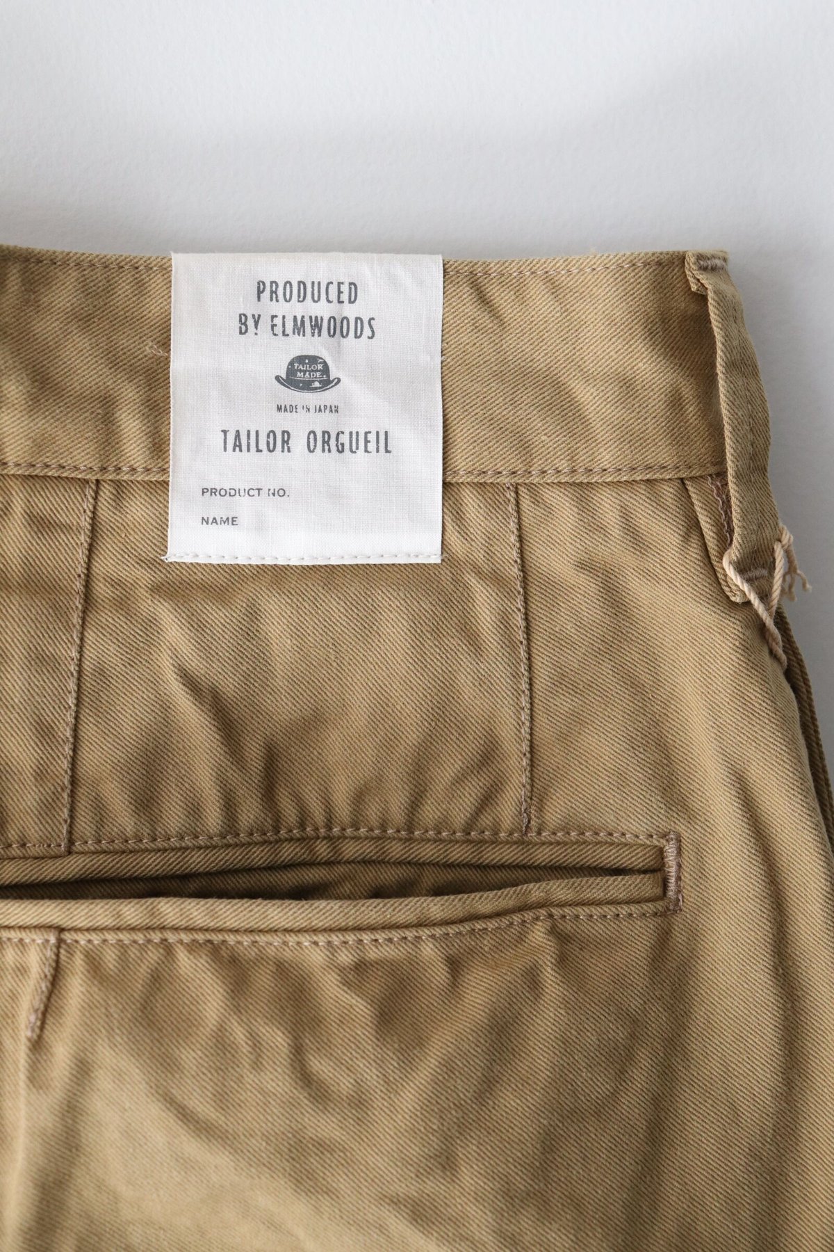 【新品】ORGUEIL French Army Chino Trousers Orgueil French Army Chino Trousers – Blue Works Vintage Clothing Store