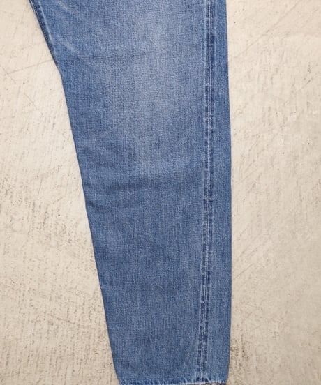 LUCY - High Waist Tapered Jeans   "FADE INDIGO" -   [LENO]
