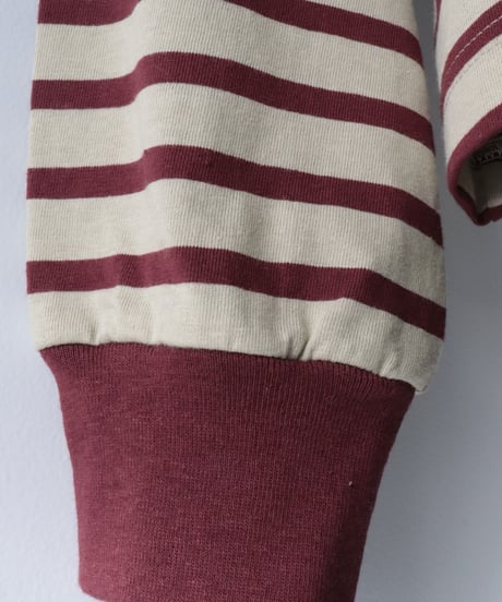 taco cotton ボーダーL/S     [Véritécoeur]