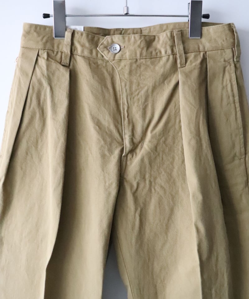 円高還元 ORGUEIL オルゲイユFrench Trousers Chino Army パンツ 