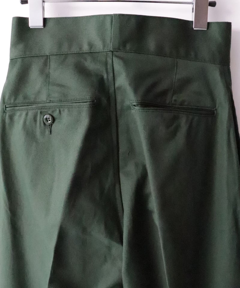 DOUBLE BELTED GURKHA TROUSERS [LENO] | NowN