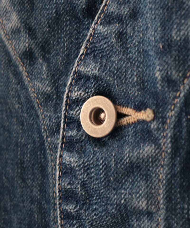 ノーカラーデニムカバーオール [Véritécoeur] | NowN