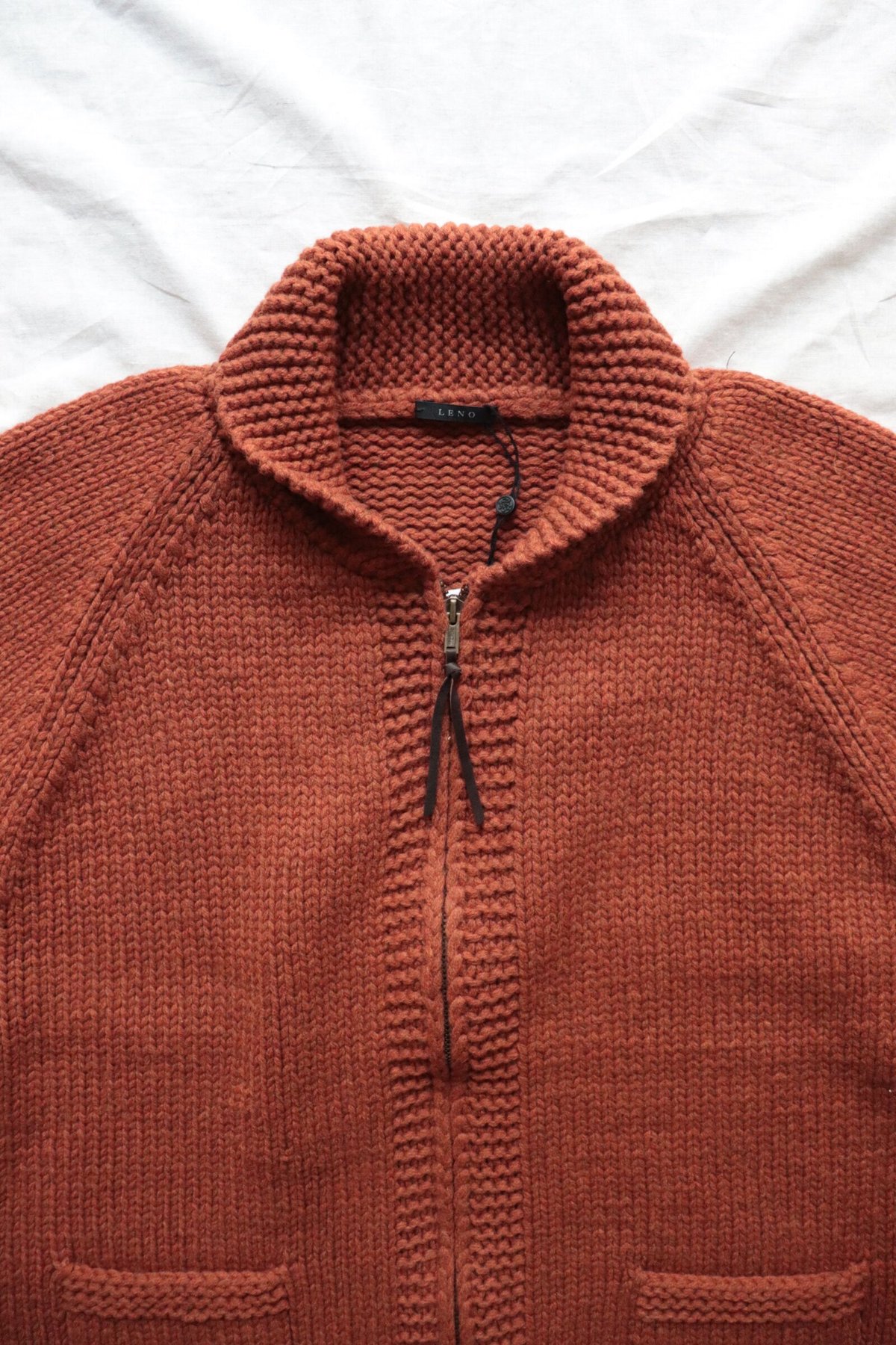 LENO リノ HAND KNITTED SWEATER 手編みセーター - ニット/セーター