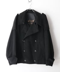 Cotton Moleskin Mid Length Trench     [Robes&Confections]