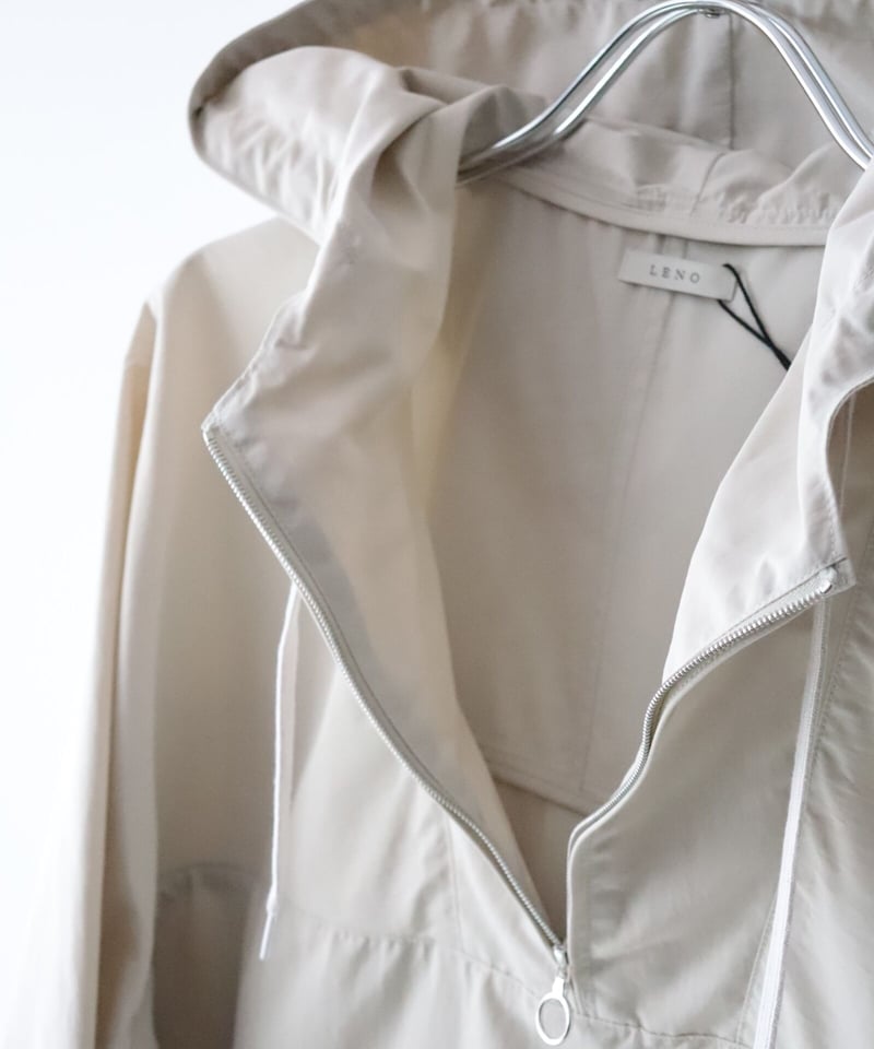 LENO　リノ　フーデットパーカー　コート h2201-jk001) / LENO(リノ) / SHORT HOODED COAT(ショート