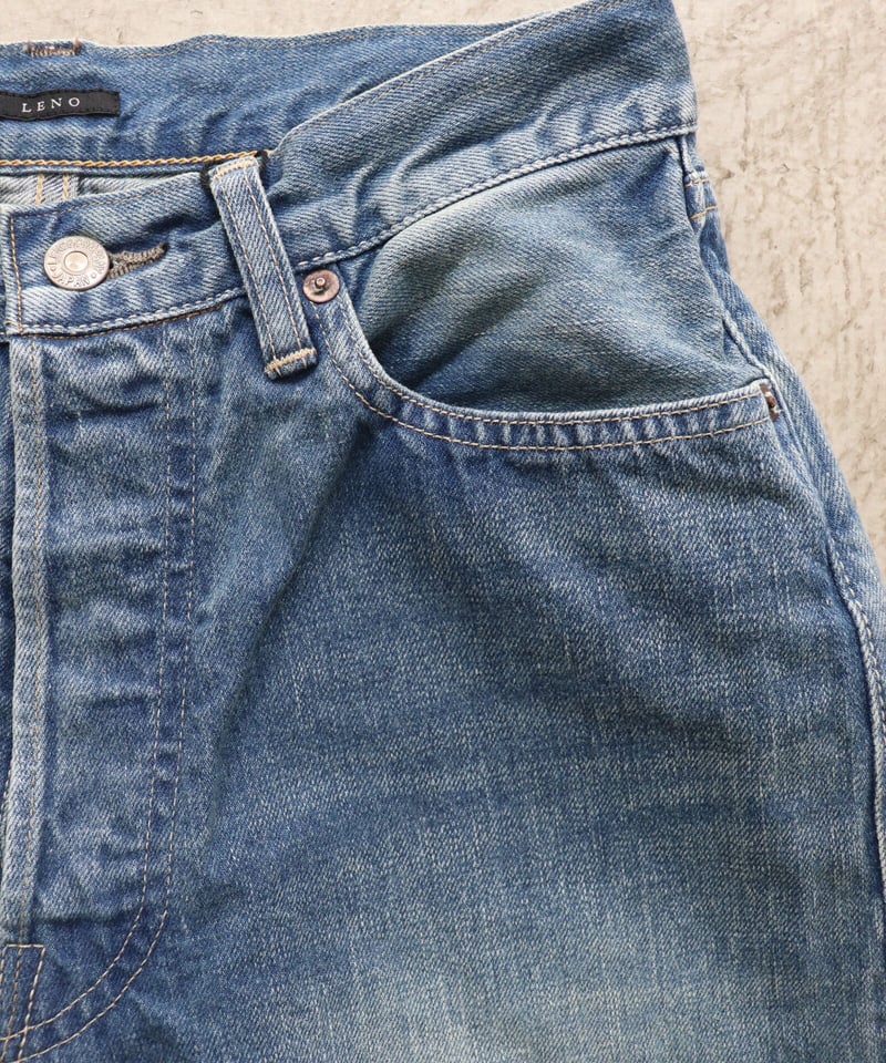 LOOSE TAPERED JEANS 《FADE INDIGO》 [LENO] |