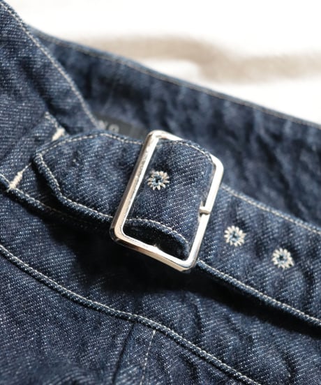SIDE BELTED GURKHA TROUSERS     [LENO]