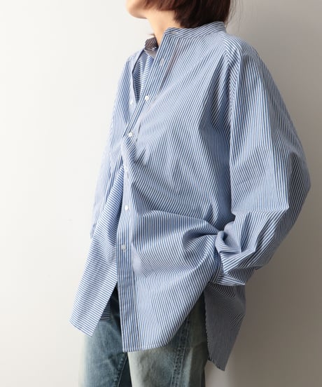 3PLACKET SHIRTS DRESS     [KHA;KI]