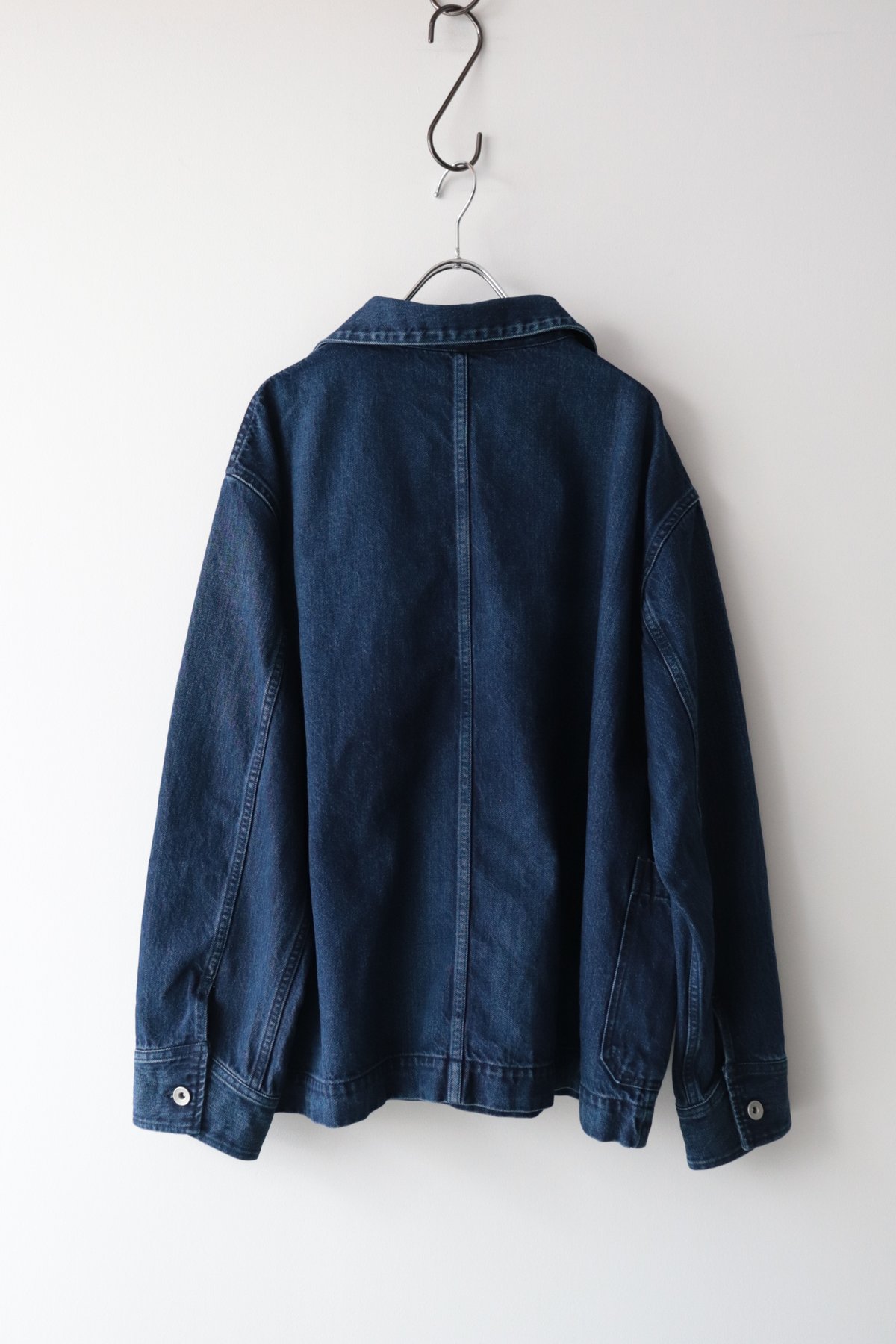 ヴェリテクール　デニムプルオーバージャケット　DARK INDIGO fit=scale-down,w=1200