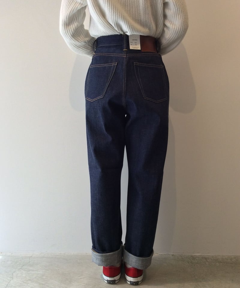 パンツ LENO KAY HIGH WAIST JEANS LENO] KAY HIGH WAIST JEANS リノ ケイ デニム - apartir ア