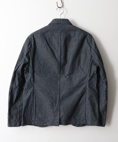 Indigo Dobby Jacket     [ORGUEIL]