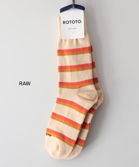 RUGBY STRIPE SOCKS     [ROTOTO]